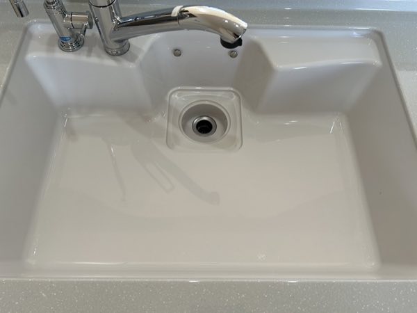 水廻り再生コーティング 施工後 キッチンシンク